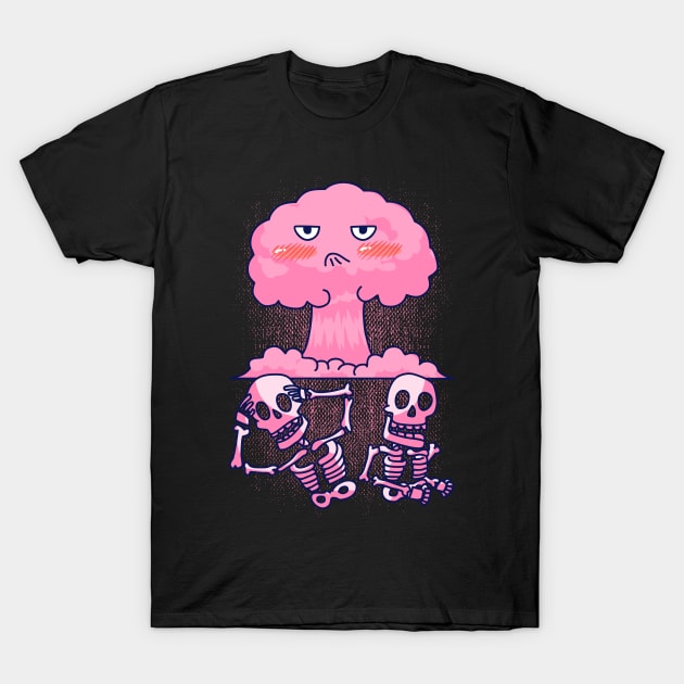 Kawaii Panic Nuclear Egirl Explosion T-Shirt by sadpanda